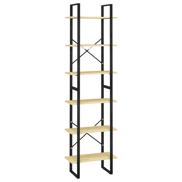 vidaXL opbevaringsreol 60x30x210 cm massivt fyrretræ