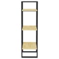 Miniatyrbilde 7 av 10: vidaXL Bokhylle 3 nivåer 40x30x105 cm heltre furu