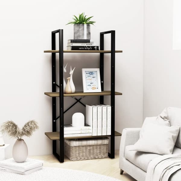 vidaXL Oppbevaringshylle 60x30x105 cm heltre furu