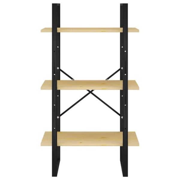 vidaXL Förvaringshylla 60x30x105 cm massiv furu