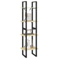 Miniatyrbillede 4 af 11: vidaXL bogreol 40x30x140 cm 4 hylder massivt fyrretræ