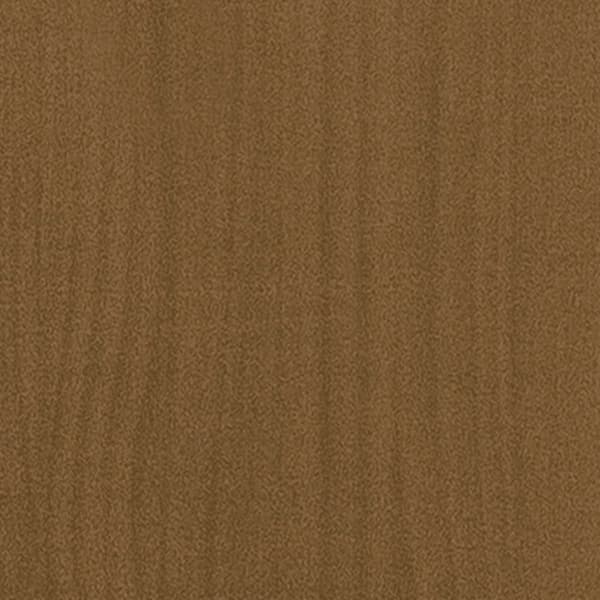 vidaXL bogreol 80x30x70 cm 2 hylder massivt fyrretræ