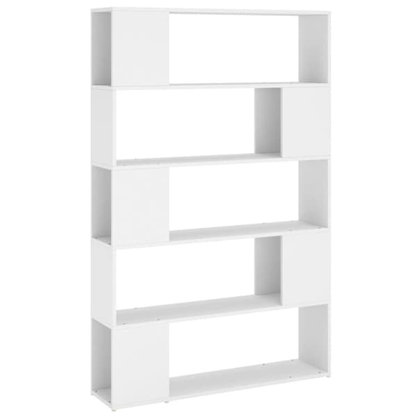 vidaXL bogreol/rumdeler 100x24x155 cm spånplade hvid