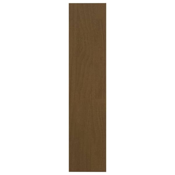 vidaXL bogskab/rumdeler 100x30x135,5 cm massivt fyrretræ honningbrun