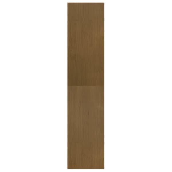 vidaXL bogreol/rumdeler 40x30x135,5 cm fyrretræ gyldenbrun