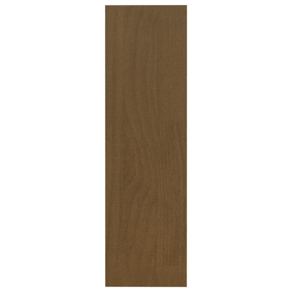 vidaXL Bokhylle/romdeler honningbrun 100x30x103 cm heltre furu