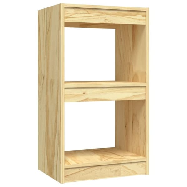 vidaXL Bokhylle 40x30x71,5 cm heltre furu