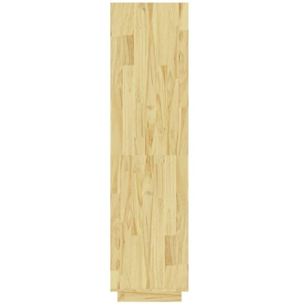 vidaXL bogreol/rumdeler 40x35x135 cm massivt fyrretræ