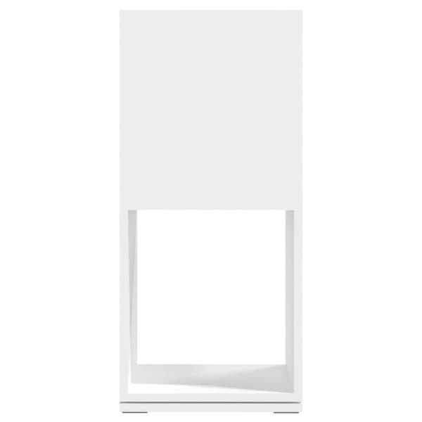 vidaXL drejelig reol 34,5x34,5x75,5 cm spånplade hvid