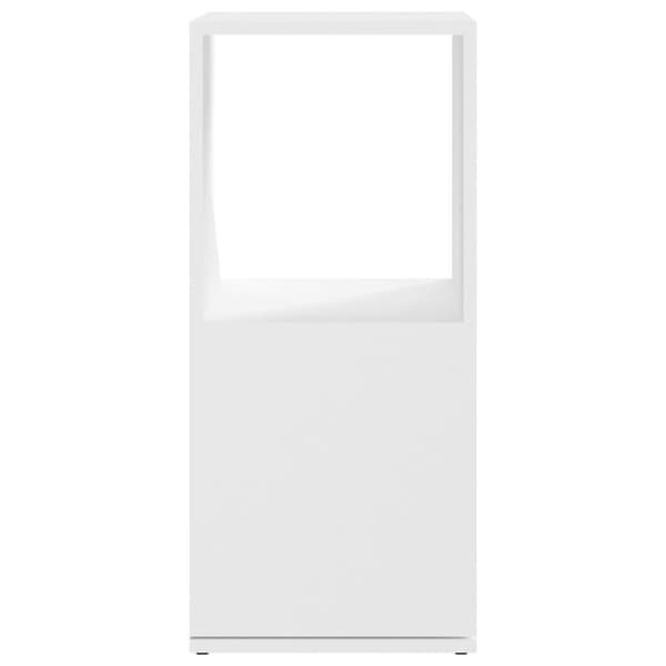 vidaXL drejelig reol 34,5x34,5x75,5 cm spånplade hvid
