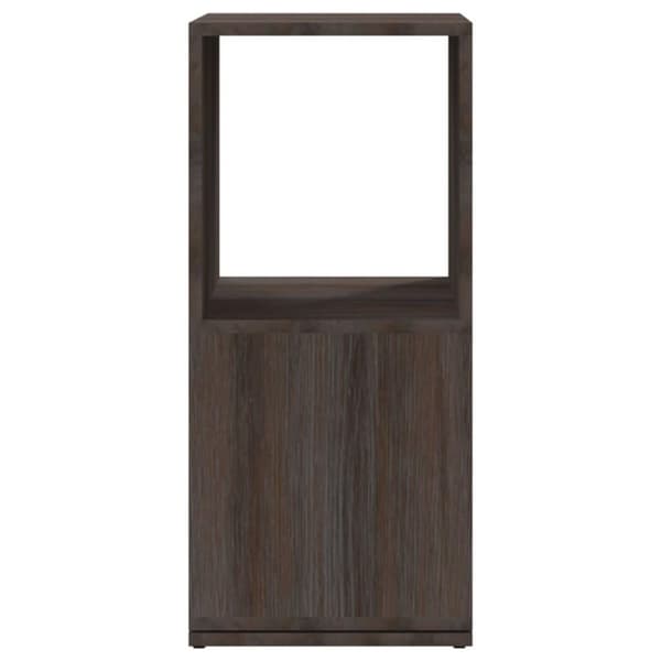 vidaXL drejelig reol 34,5x34,5x75,5 cm spånplade grå og sonoma-eg