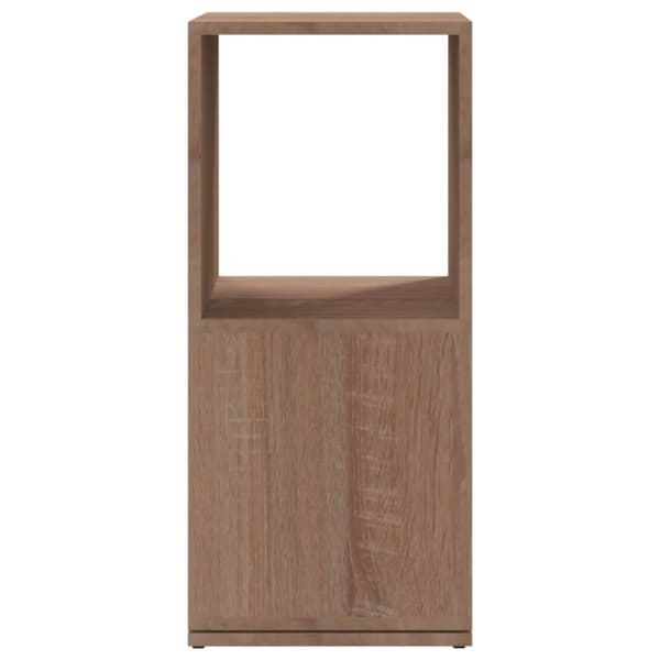 vidaXL drejelig reol 34,5x34,5x75,5 cm spånplade sonoma-eg