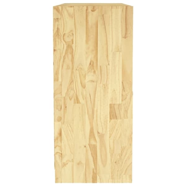 vidaXL Bokhylle 104x33x76 cm heltre furu