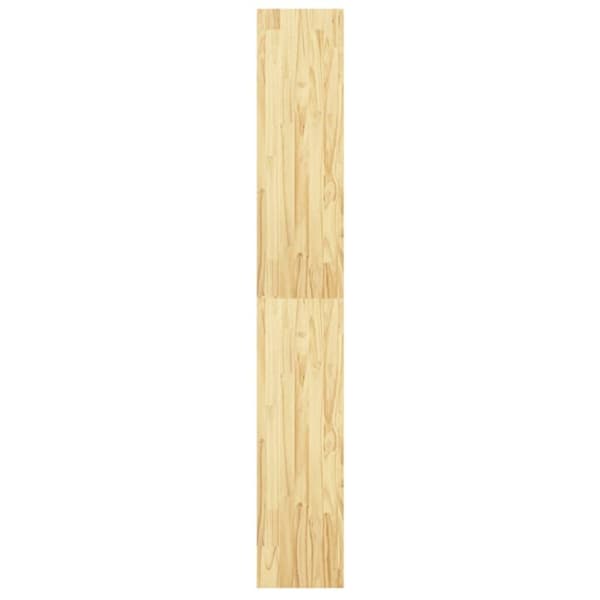 vidaXL bogreol/rumdeler 40x30x199 cm massivt fyrretræ