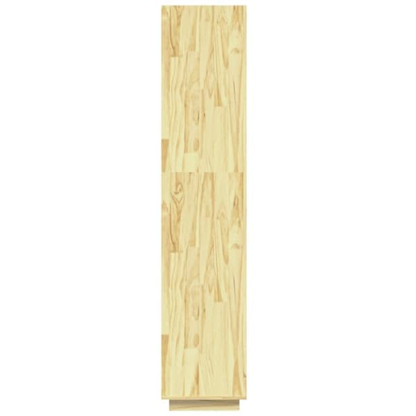 vidaXL Bokhylle/romdeler 40x35x167 cm heltre furu