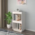 Miniatyrbild 11 av 11: vidaXL Bokhylla vit 40x35x71 cm massiv furu