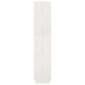 Miniatyrbillede 7 af 11: vidaXL bogreol/rumdeler 80x35x167 cm massivt fyrretræ hvid