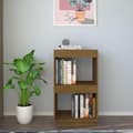 Miniatyrbillede 3 af 11: vidaXL bogreol 40x35x71 cm massivt fyrretræ gyldenbrun
