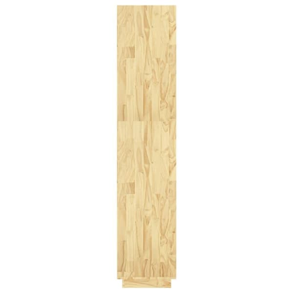 vidaXL bogreol/rumdeler 60x35x167 cm massivt fyrretræ