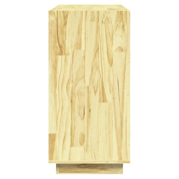 vidaXL Bokhylla 60x35x71 cm massiv furu
