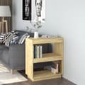 Miniatyrbild 9 av 10: vidaXL Bokhylla 60x35x71 cm massiv furu