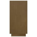 Miniatyrbild 7 av 11: vidaXL Bokhylla honungsbrun 80x35x71 cm massiv furu