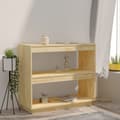 Miniatyrbillede 3 af 9: vidaXL bogreol 80x35x71 cm massivt fyrretræ