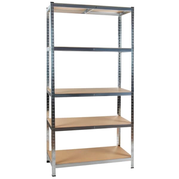 Oppbevaringshylle, 4 hyller - 150 x 75 x 30 cm