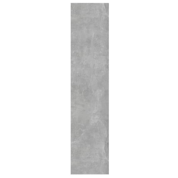 vidaXL Bokhylla/Rumsavdelare betonggrå 60x30x135 cm konstruerat trä