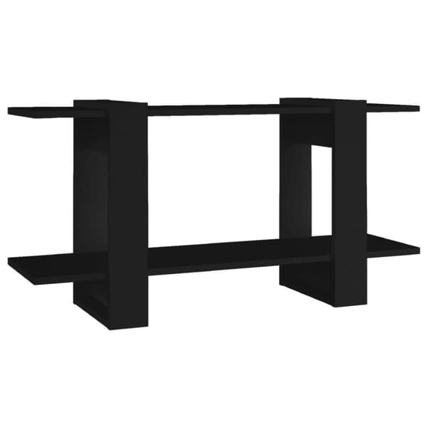 vidaXL bogreol 100x30x51 cm konstrueret træ sort