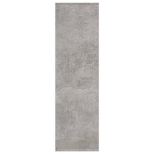 vidaXL bogskab/rumdeler 40x30x103 cm spånplade betongrå
