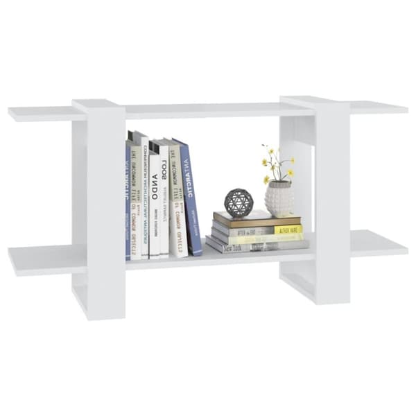 vidaXL bogreol 100x30x51 cm konstrueret træ hvid