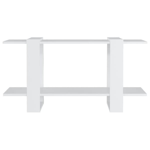 vidaXL bogreol 100x30x51 cm konstrueret træ hvid
