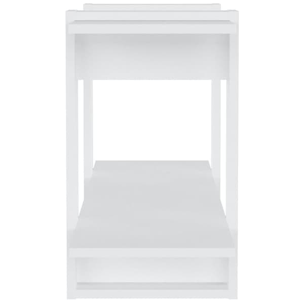 vidaXL bogreol 100x30x51 cm konstrueret træ hvid