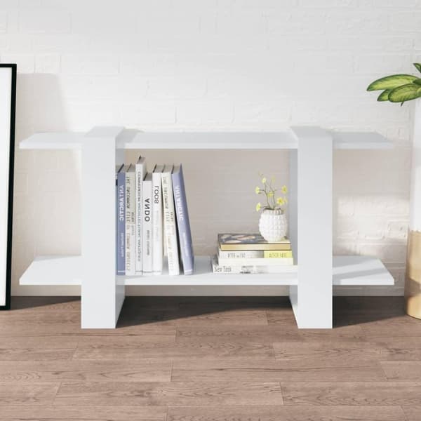vidaXL bogreol 100x30x51 cm konstrueret træ hvid