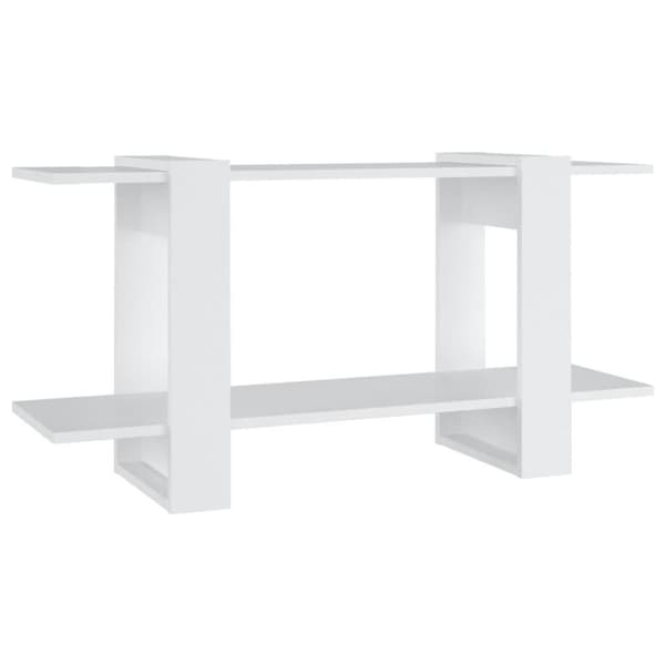 vidaXL bogreol 100x30x51 cm konstrueret træ hvid