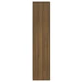 Miniatyrbillede 6 af 10: vidaXL bogreol/rumdeler 60x30x135 cm konstrueret træ brun eg