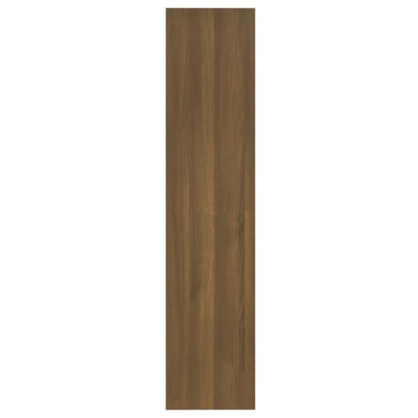 vidaXL bogreol/rumdeler 60x30x135 cm konstrueret træ brun eg