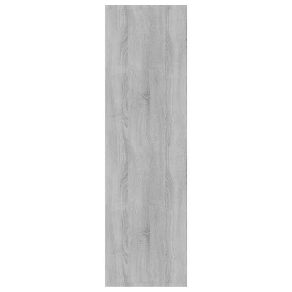 vidaXL bogreol/rumdeler 80x30x103 cm konstrueret træ grå sonoma-eg