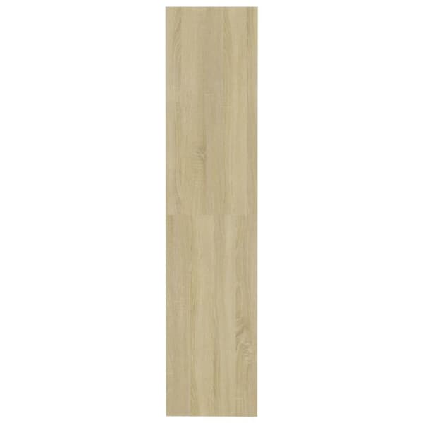 vidaXL bogreol/rumdeler 80x30x135 cm spånplade sonoma-eg