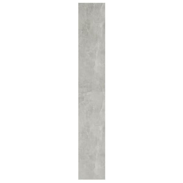 vidaXL bogreol/rumdeler 40x30x198 cm betongrå