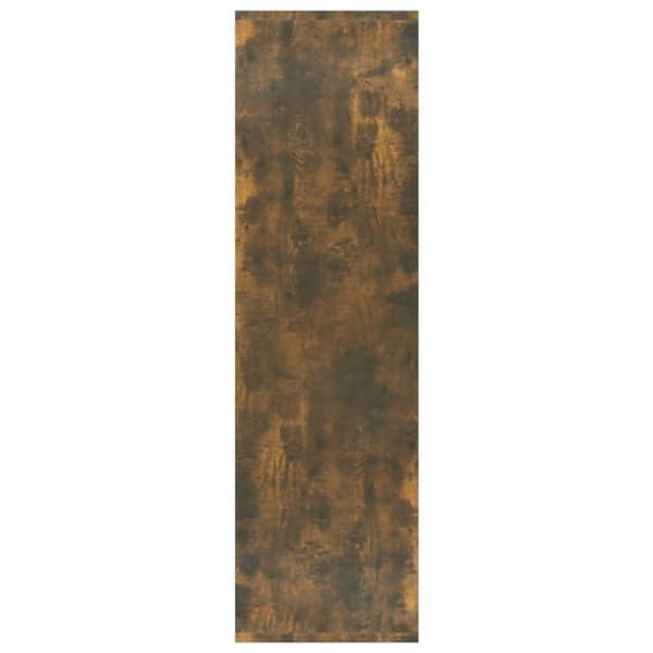 vidaXL bogreol/rumdeler 60x30x103 cm spånplade røget egetræsfarve