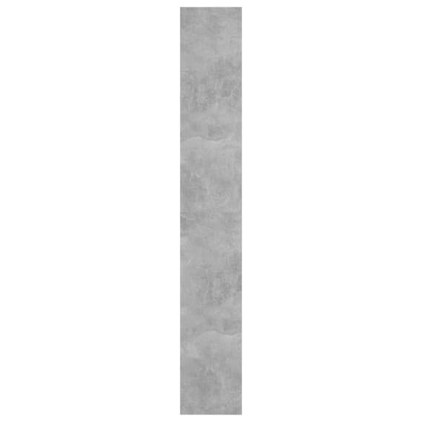 vidaXL bogreol/rumdeler 60x30x198 cm betongrå