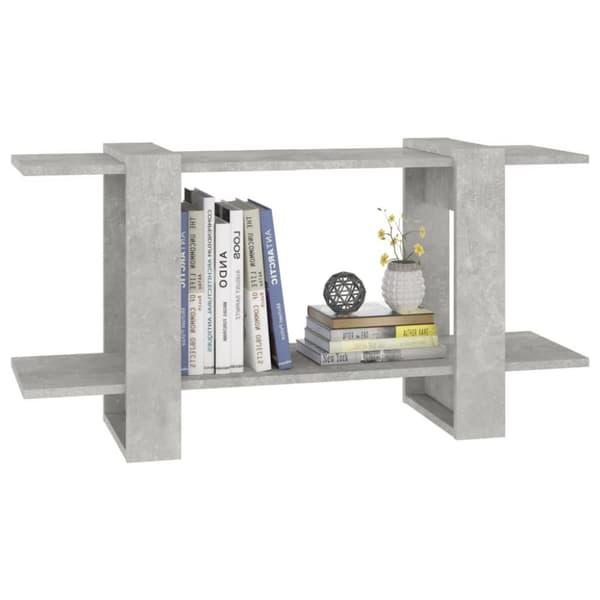 vidaXL bogreol 100x30x51 cm konstrueret træ betongrå