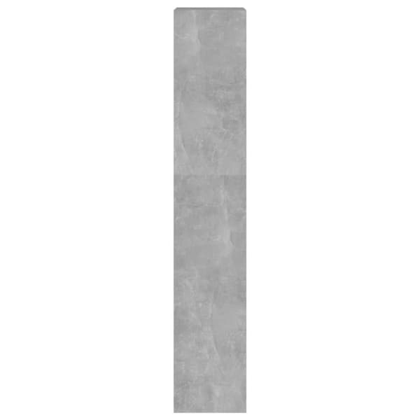 vidaXL bogreol/rumdeler 40x30x166 cm fyrretræ betongrå