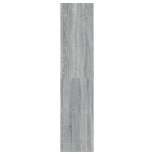 vidaXL bogreol/rumdeler 40x30x135 cm grå sonoma-eg