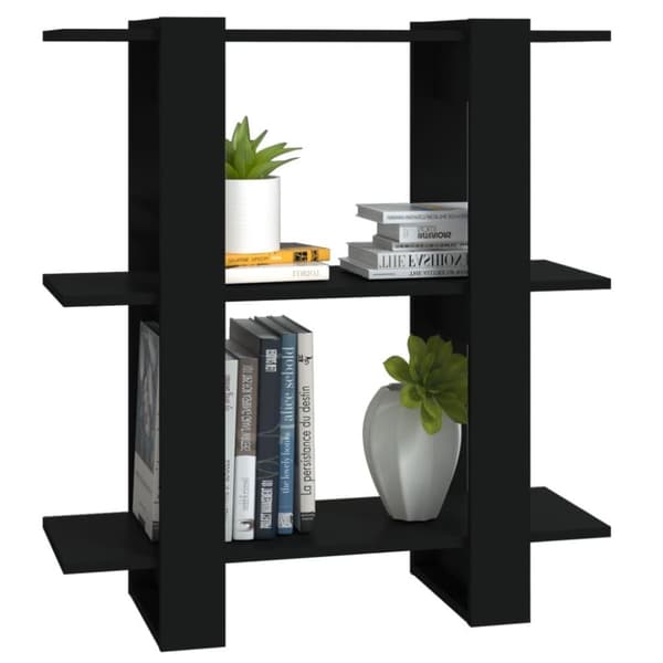 vidaXL bogreol/rumdeler 80x30x87 cm sort