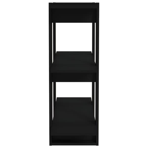 vidaXL bogreol/rumdeler 80x30x87 cm sort