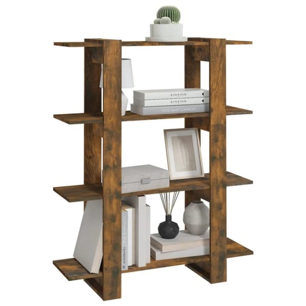 vidaXL bogreol/rumdeler 100x30x123,5 cm sonoma-eg