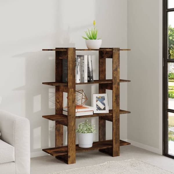 vidaXL bogreol/rumdeler 100x30x123,5 cm sonoma-eg